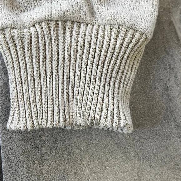 🤍 New York Popular Seattle Crewneck Sweatshirt Size XL Oatmeal Brown Unisex - Picture 8 of 8